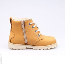 352058-22 Ботинки для мальчики желтый фото №2