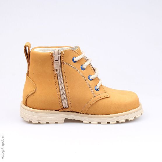 352058-22 Ботинки для мальчики желтый фото №2
