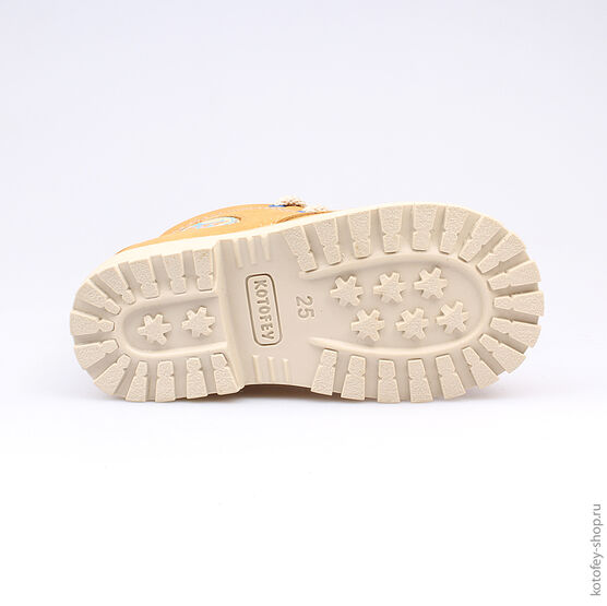 352058-22 Ботинки для мальчики желтый фото №3