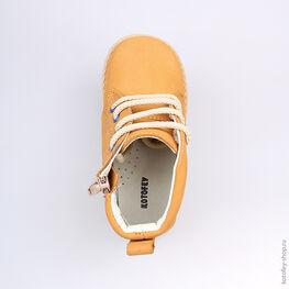 352058-22 Ботинки для мальчики желтый фото №4