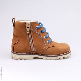 352058-23 Ботинки для мальчики коричневый фото №2