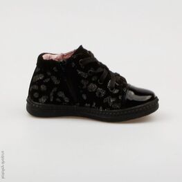 352060-21 Ботинки для девочки черный фото №2