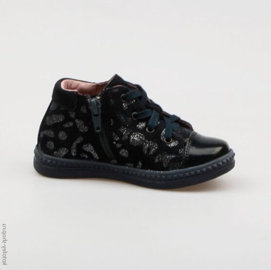 352060-22 Ботинки для девочки светло-синий фото №2