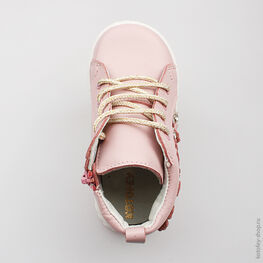 352062-22 Ботинки для девочки розовый фото №4