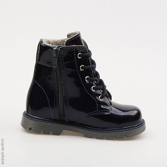 352068-31 Ботинки для девочки светло-синий фото №2