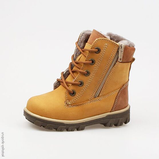 352071-51 Сапожки для мальчики желтый