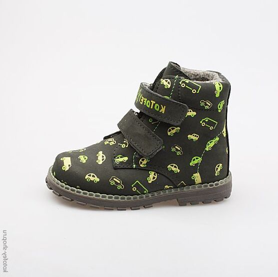 352080-31 Ботинки для мальчики серый