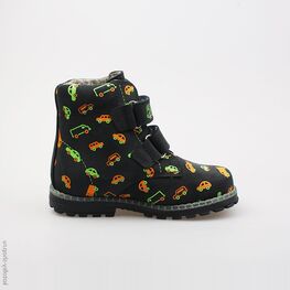 352080-32 Ботинки для мальчики светло-синий фото №2