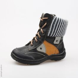 352086-31 Ботинки для мальчики светло-синий