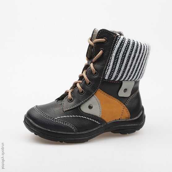 352086-31 Ботинки для мальчики светло-синий