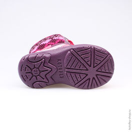 352086-33 Ботинки для девочки фиолетовый фото №3