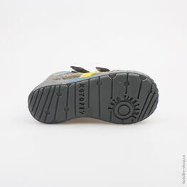 352091-22 Ботинки для мальчики серый фото №3