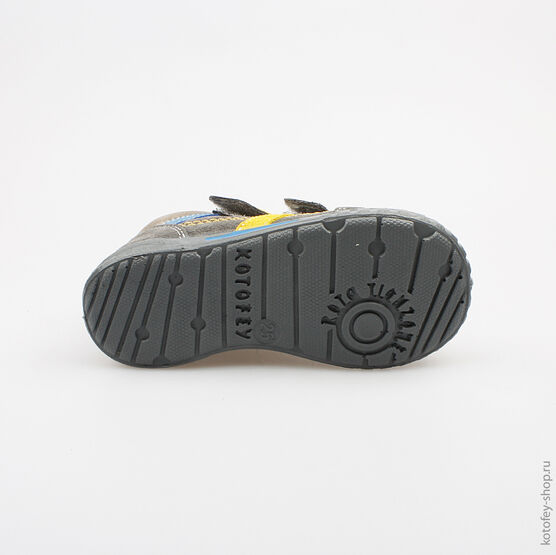 352091-22 Ботинки для мальчики серый фото №3