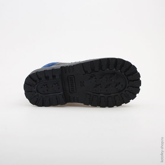 352094-22 Ботинки для мальчики светло-синий фото №3