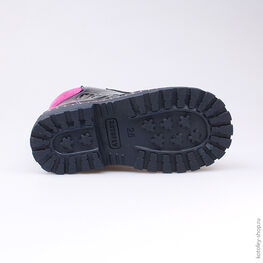 352094-28 Ботинки для девочки син-фук фото №3