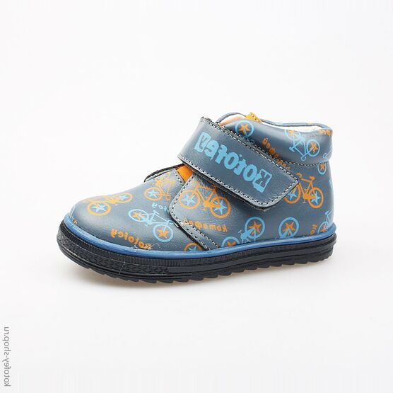 352101-21 Ботинки для мальчики светло-синий