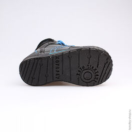 352104-31 Ботинки для мальчики серый фото №3