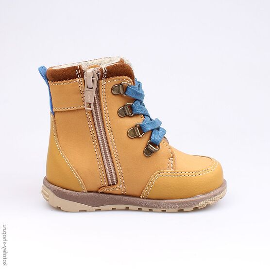 352107-31 Ботинки для мальчики желтый фото №2
