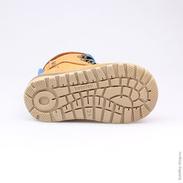 352107-31 Ботинки для мальчики желтый фото №3