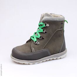 352107-33 Ботинки для мальчики серый