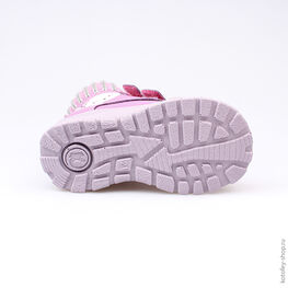 352111-32 Ботинки для девочки сиреневый фото №3