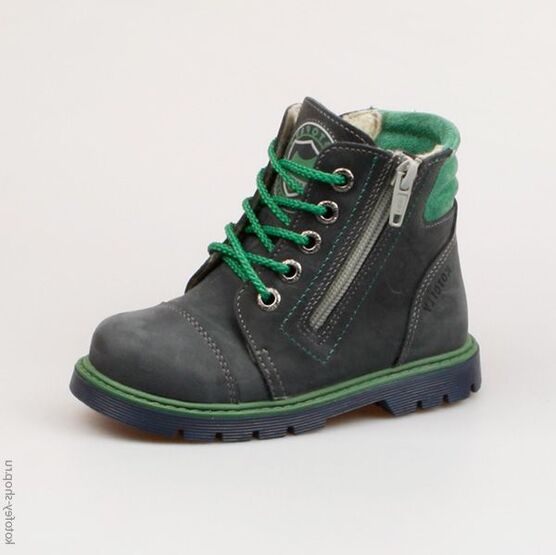 352113-33 Ботинки для мальчики светло-синий