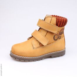 352115-30 Ботинки для мальчики желтый