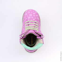 352116-33 Ботинки для девочки сиреневый фото №4