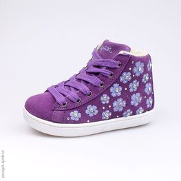 352118-32 Ботинки для девочки фиолетовый