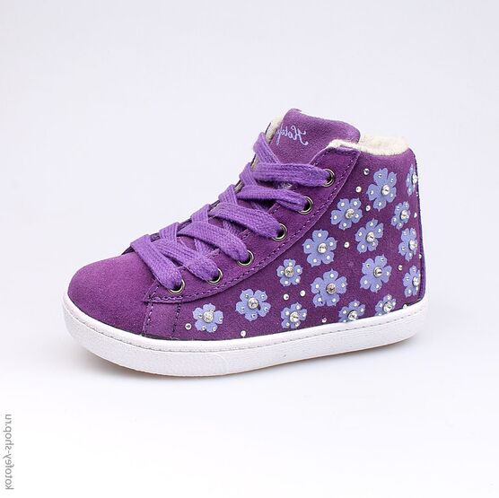 352118-32 Ботинки для девочки фиолетовый