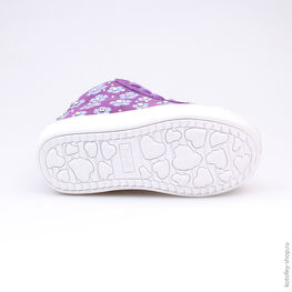 352118-32 Ботинки для девочки фиолетовый фото №3