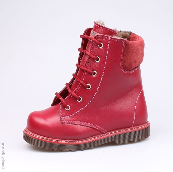 352120-51 Сапожки для девочки бордовый