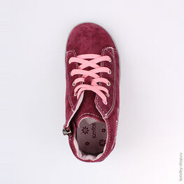 352127-21 Ботинки для девочки бордовый фото №4