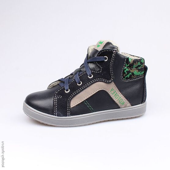 352128-31 Ботинки для мальчики светло-синий