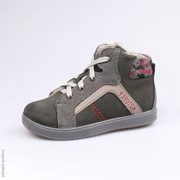 352128-32 Ботинки для мальчики серый