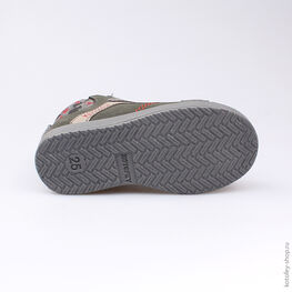 352128-32 Ботинки для мальчики серый фото №3