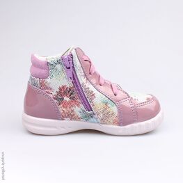 352131-21 Ботинки для девочки цве-сир фото №2