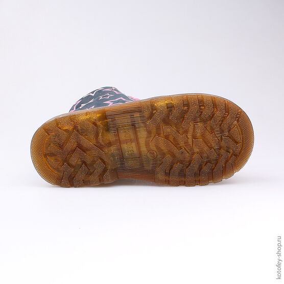 352140-31 Ботинки для девочки светло-синий фото №3