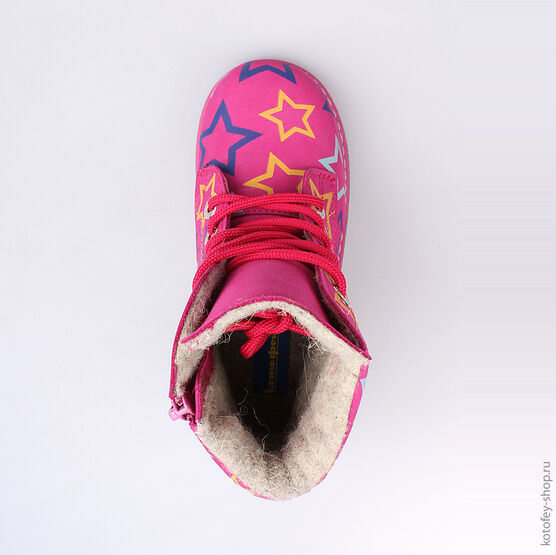 352140-32 Ботинки для девочки фуксия фото №4