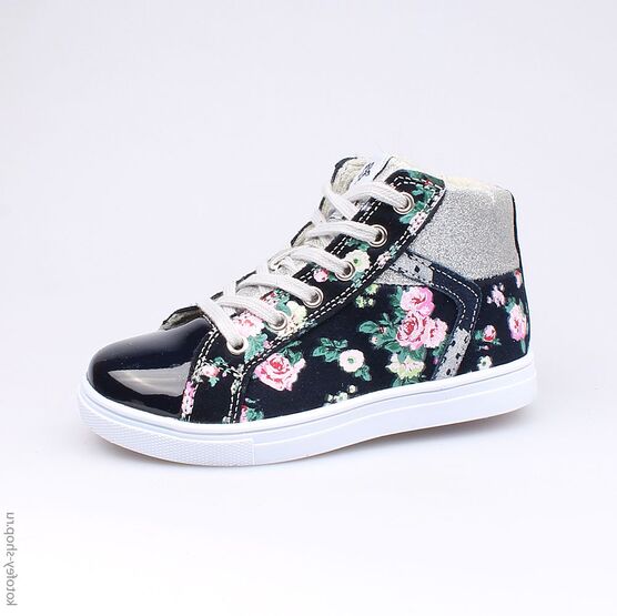 354007-31 Ботинки для девочки светло-синий