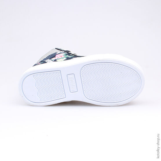 354007-31 Ботинки для девочки светло-синий фото №3