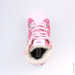 354007-32 Ботинки для девочки фуксия фото №4