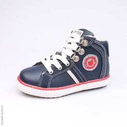 354008-31 Ботинки для мальчики светло-синий