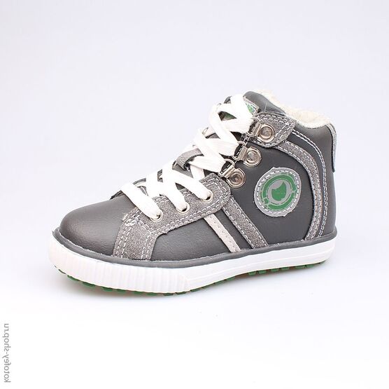 354008-32 Ботинки для мальчики серый