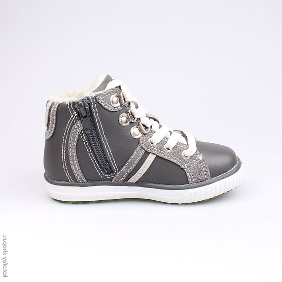 354008-32 Ботинки для мальчики серый фото №2