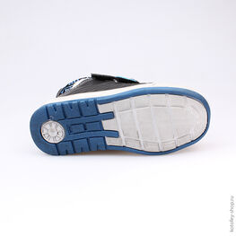 354011-31 Ботинки для мальчики чер-син фото №3