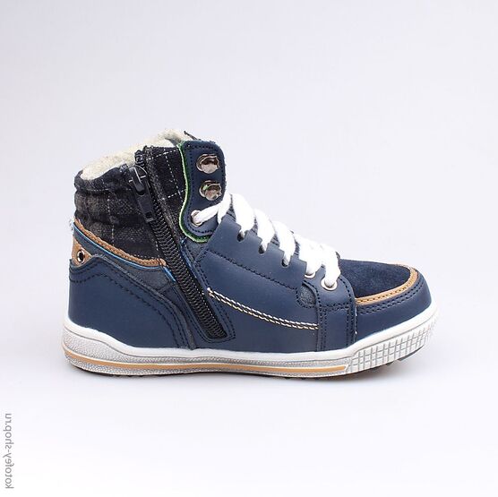 354012-32 Ботинки для мальчики син-кор фото №2