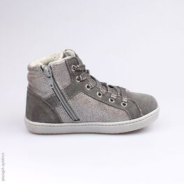 354015-31 Ботинки для девочки серый фото №2