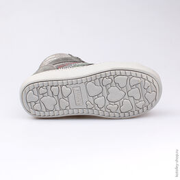 354015-31 Ботинки для девочки серый фото №3