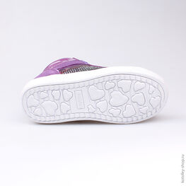 354015-32 Ботинки для девочки фиолетовый фото №3